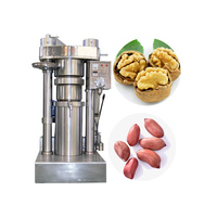 Nhỏ Hoàn Toàn Tự Động 20 Tấn Olive Almond Chiết Xuất Dầu Thủy Lực Lạnh Báo Chí Máy Dầu Cho Ấn Độ
