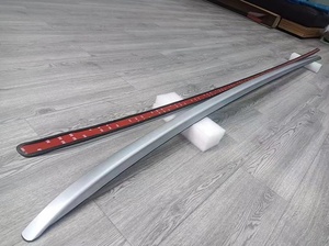 2pcs Silver Black Sticking Type Aluminum Alloy Car Roof Rails Roof Luggage Racks Bar for <strong>Denz</strong> for D9 MPV 2022 2023 2024 - Product Image 3