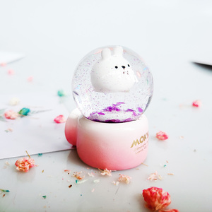 <span class=keywords><strong>Piccolo</strong></span> <span class=keywords><strong>personaggio</strong></span> dei cartoni animati 35mm Bio Polyresin sfera di neve in resina e modello di vetro per la decorazione della casa e regali a tema musicale - Product Image 2