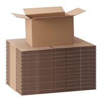 Cajas de Envío Corrugadas de Gran Tamaño Personalizadas, Cajas de Cartón Resistentes de Color Kraft Marrón para Mudanza y Almacenamiento