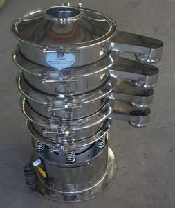 Máquina Tamizadora Vibratoria Rotatoria de Acero Inoxidable 304 para Minerales de Dahan Food & Chemical Industry con Motor Vertical Trifásico - Product Image 6