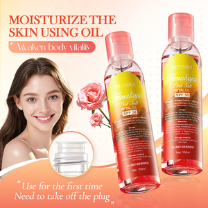 Dầu dưỡng thể hoa cỏ muối Himalaya SPF 50 nhãn hiệu riêng 100ml Collagen Argan chống lão hóa dưỡng ẩm bán buôn tùy chỉnh - Product Image 1