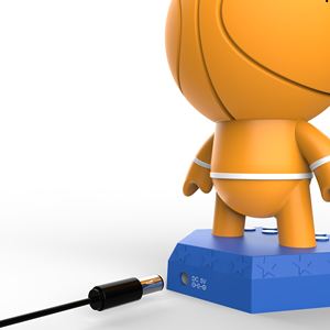 Réveil de table de bureau mignon pour enfants Réveil électronique intelligent numérique avec veilleuse Horloge de projection pour la formation au sommeil - Product Image 6