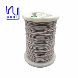 USTC tel 120 / 33awg telli bakır tel doğal ipek naylon hizmet litz tel