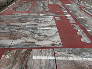 Lastra di Marmo Rosa di Lusso Quattro Stagioni Personalizzata all'Ingrosso per Rivestimenti a Parete, Pavimenti, Cucine, Bagni, Piani di Lavoro, Top per Vanità e Scale - Product Image 1