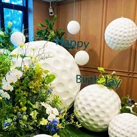 Sculptures en mousse Produits universels Styrofoam Craft Character Gaming Events Planet Stone Rock Garden Ice Cream Giant Spheroid EPS