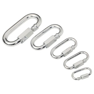 Rantai M7 baja tahan karat Tautan cepat karabiner tugas berat