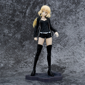 Figura de PVC de 24 cm de chicas anime con ropa casual, modelo coleccionable de <span class=keywords><strong>Saber</strong></span>, juguetes de Fate <span class=keywords><strong>Stay</strong></span> <span class=keywords><strong>Night</strong></span> - Product Image 4