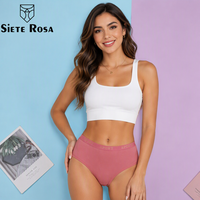 Culottes pour femmes personnalisées en gros, confortables et respirantes, avec étiquette privée, fabricant de lingerie, culottes pour femmes