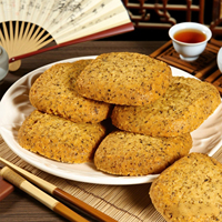 LIKOFU Crackers et shortcakes chinois à saveur de thé croustillant Boîte de pâtisseries sucrées assorties