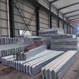 Đường cao tốc hộ Lan Tôn sóng w-beam tùy chỉnh mạ kẽm khả năng hiển thị cao hàng rào giao thông hai sóng thép tấm ASTM hàn cắt - Product Image 3
