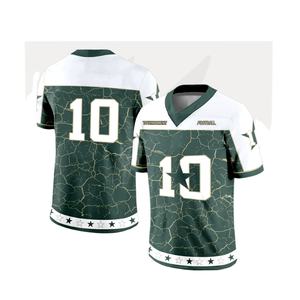 Personnaliser les uniformes de football et de <span class=keywords><strong>rugby</strong></span>, chemises unisexes, uniformes d'équipe personnalisés double face, 100% polyester respirant, impression numérique - Product Image 1