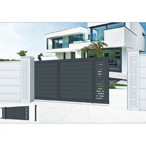 Prima Gothic Revival Iglesia de hierro fundido Estilo Ornamental Puerta de entrada para patio - Product Image 4