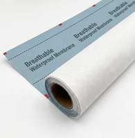 Membrane de toiture respirante imperméable en PP de haute qualité Sohi / Sous-couche de toiture type Tyvek avec fonction anti-vieillissement