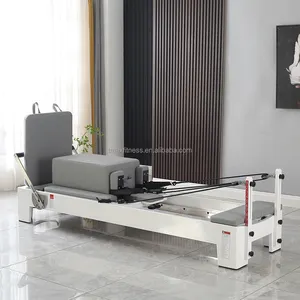 DZ132P Powder Coating Wood Pilates Reformer Bed Exercise Training Yoga Trainer Workouts Studio Factory Promotion