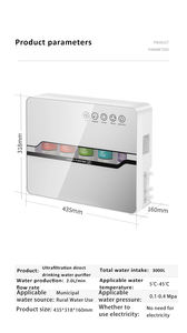 Tokuyama debajo del fregadero, giro rápido, bebida directa, ósmosis inversa doméstica, sistema purificador de agua <span class=keywords><strong>RO</strong></span>, filtro de agua - Product Image 6