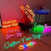 Enseigne au néon personnalisée, enseigne au néon LED imprimée en 3D UV, astronaute imprimé en UV, enseigne lumineuse de bande dessinée anime pour la décoration artistique