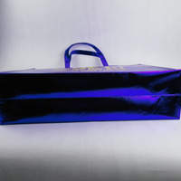 Sac fourre-tout de luxe métallique personnalisé grande capacité en non-tissé pour femme