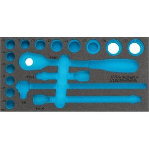 HAZET - 163-358L Insert en mousse souple à 2 composants pour 906 - EAN 4000896194308 ROLLING WORKSHOPS VIDE PLATEAUX - Product Image 1