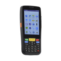 Pemindai Kode Batang Android 1.3, 5 Inci 1.5GHZ Quad Core Android 7.0 Rugged Pda