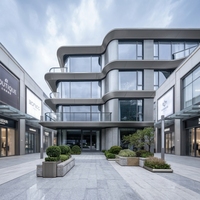 Panneaux de façade modernes en alliage d'aluminium, anti-corrosion, livraison rapide, pour hôpitaux, centres commerciaux, villas, extérieur, Kirghizistan, urgents