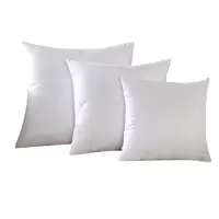 Hypoallergenic Down-Alternative Square Modern Throw Pillow Inserts