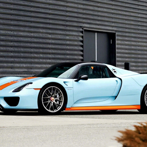 Porsche 918 Spyder de Alta Demanda, Auto Deportivo Híbrido de Lujo, Superdeportivo Premium, Aceleración Rápida, Material de Manillar de Plástico ODM - Product Image 1