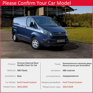 Cubierta cromada para manija de puerta de coche, accesorios de estilo para Ford Transit Custom 2013, 2014, 2015, 2016, 2017, 2018, 2019 - Product Image 6