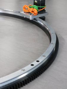 รางนำทางวงกลมเกรดความแม่นยำสูงสำหรับแท่นทดสอบชิ้นส่วนยานยนต์ ชิ้นส่วนนำทางแบบหมุน - Product Image 6