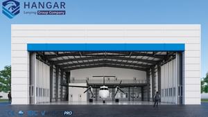 Hangar de stockage d'avions préfabriqué à grande portée, grande capacité, installation rapide, haute performance, <span class=keywords><strong>immobilier</strong></span> - Product Image 2