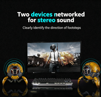 Enceinte Gaming GravaStar G1 Pro 20W, Basses Profondes, Alliage de Zinc, RGB, Autonomie 15H, TWS pour Configuration de Bureau Gaming