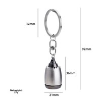 Porte-clés en métal personnalisé en forme de moteur d'avion, petits cadeaux pour la promotion des compagnies aériennes, pour porte-clés ou souvenirs