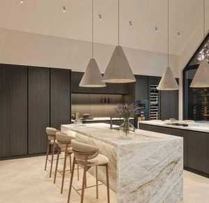 Dalle de quartzite Taj Mahal naturelle, plan de travail de cuisine personnalisé, plan de travail de salle de bain, finition polie et cuirée - Product Image 2