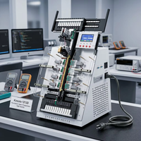 Machine universelle de programmation et de test de circuits intégrés 1213D pour MCU SOP SSOP Flash, 4 stations, 3000 UPH, tri automatique OK/NG