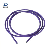Kabel Instrumen Terlindung 200M Gulungan Khusus 0.2mm, 22 AWG Inti Tunggal Terpilin, Kawat Listrik Tembaga PE