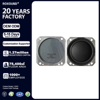 Haut-parleur Hi-Fi étanche 1,75 pouce (49,5 mm) 4Ω 5W, unité métallique large bande pour un son clair en extérieur