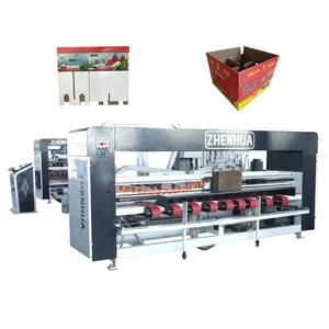 Automatic Paper Folder Gluer Machine Auto Corrugated Paperboard Folder Gluer Machine