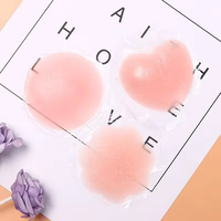 Vente en gros de pétales de poitrine invisibles ultra-adhésifs réutilisables en gel de silicone pour femmes