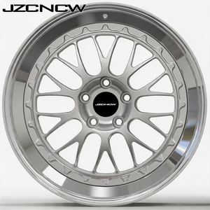 JZCNCW Jantes forgées sur mesure 3 pièces 5x112mm 19X9.5 19X10.5 ET23/27 à déport profond pour W220 W221 W222 A5 A6 Q3 - Product Image 1