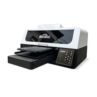 Printer DTG UV Flatbed Industri Ukuran A3 untuk Kaos, Sepatu, Tas Kanvas