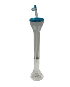 Vaso de cóctel Yard Cup de 24 oz, plástico PET, color personalizado, para fiestas y eventos, con logotipo personalizado, venta al por mayor - Product Image 2