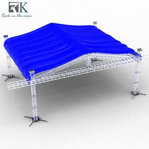 Led Screen <b>Wall</b> Ground Support Stage Truss System Lighting Aluminum Truss <b>Display</b> with Roof Concert Outdoor - Product Image 1