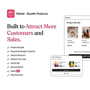 Aplicación de Paquetes de Productos de Shopify: Crea paquetes de productos, ofertas combinadas, ofertas de mezcla y combinación, y descuentos por cantidad. - Product Image 1