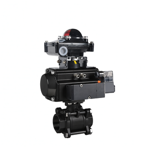 COVNA Urgent Order Pneumatic <b>Cylinder</b> 1-Inch DN25 2-Way Pneumatic Actuated Ball Valve 316 Stainless Steel 1000 WOG Steam Valve - Product Image 1
