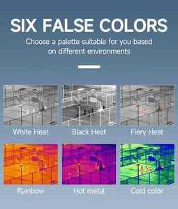 MP-A4 हाथ में थर्मल दृष्टि रात दृष्टि इमेजिंग 25 मिमी 384*288 रिज़ॉल्यूशन सस्ती अवरक्त थर्मल मोनोऑक्यूलर शिकार दृष्टि - Product Image 6