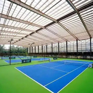 Cancha de Voleibol Interior Multiusos con Estructura de Acero - Instalación Versátil para Escuelas y Comunidades, Diseño Ecológico y Sostenible - Product Image 3