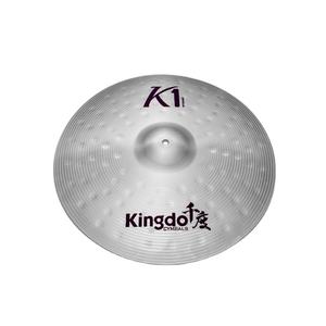 Cymbales de batterie Kingdo 2026 en alliage métallique, économiques, K1 18 pouces, instruments de musique, ensemble de cymbales, cymbales de batterie - Product Image 1
