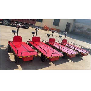Carro de transporte de batería para rieles, carro de plataforma, carro plano - Product Image 4