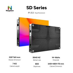 Pantalla LED para Interiores P1.25 P1.53 P1.86 P2 P2.5, Video Wall para Publicidad y Eventos, Alta Resolución, Pantalla LED Interior SD07 I - Product Image 5