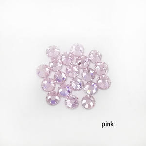 Diamantes <span class=keywords><strong>de</strong></span> imitación <span class=keywords><strong>de</strong></span> cristal sin fijación en caliente <span class=keywords><strong>de</strong></span> colores completos, piedras <span class=keywords><strong>MC</strong></span>, cristal ostentoso, diamantes <span class=keywords><strong>de</strong></span> imitación con parte posterior plana, gemas redondas <span class=keywords><strong>de</strong></span> diamantes - Product Image 6